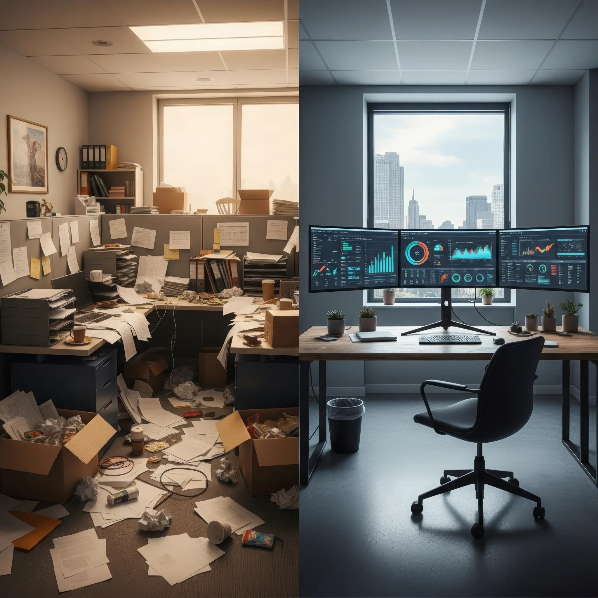 Transformación: de operación manual a un sistema estructurado